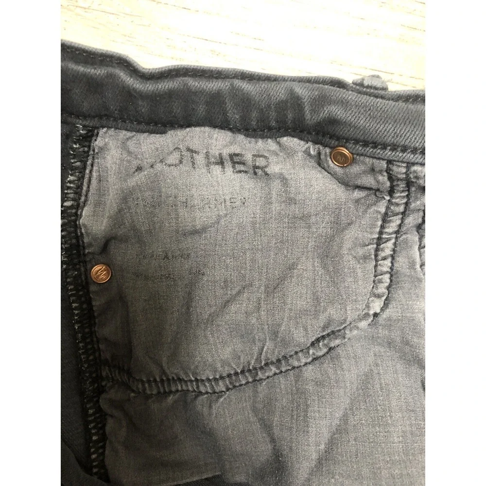 Mother Jeans‎ Women's 29 Black The Charmer Skinny Ankle Denim